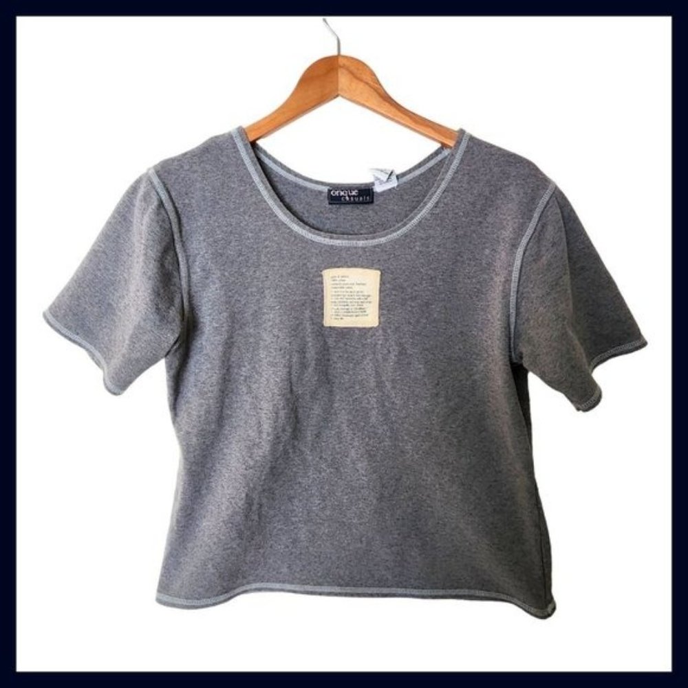 Onque Casuals Gray T shirt Weekend Casual Wear XL